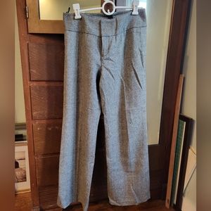 Black & white tweed trousers.  Banana Republic. Size 0.